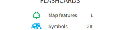 OS Map symbol flashcards
